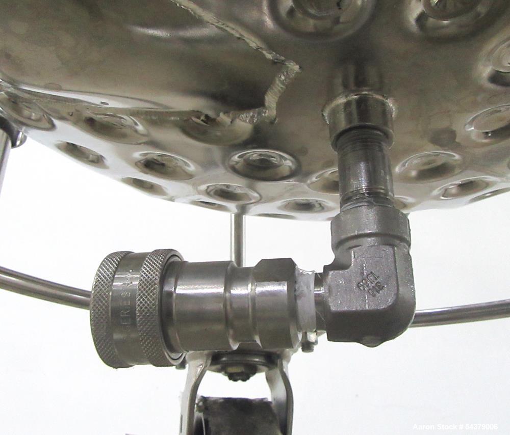 316L Stainless Steel Jacketed Tank – 8.4 Gallon Pressure Vessel