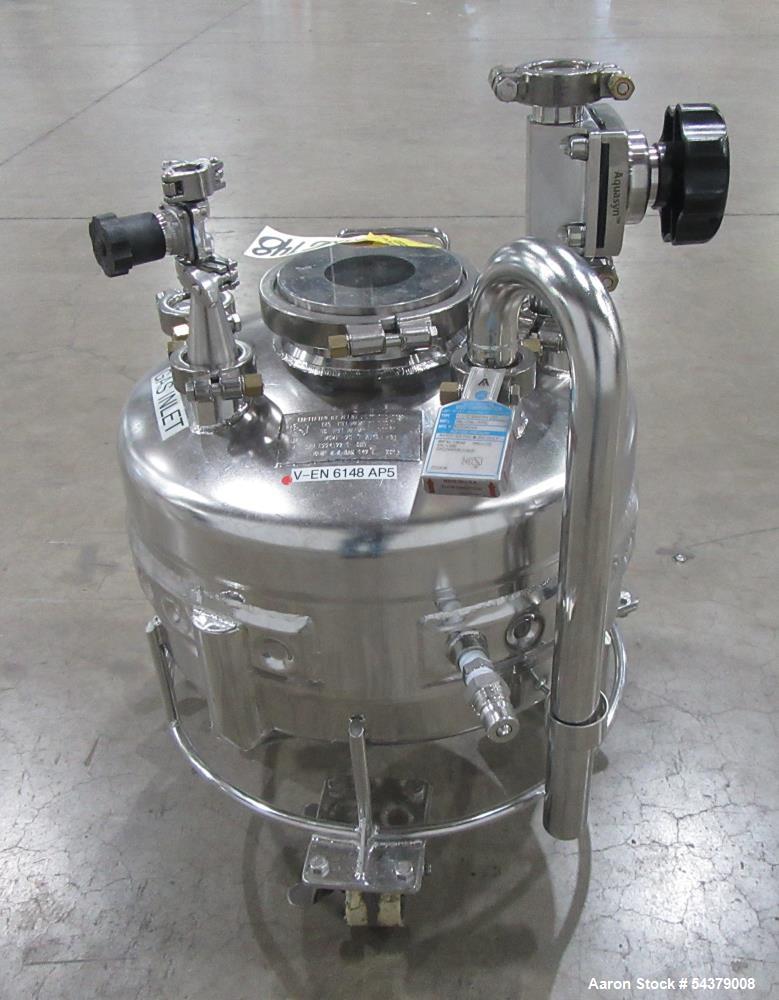 Sanitary Process Tank – Stainless Steel Jacketed Pressure Vessel