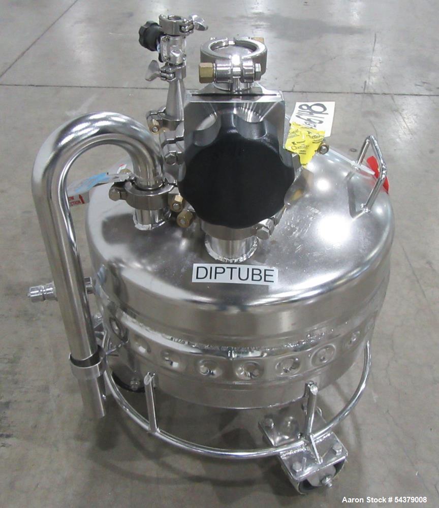 Sanitary Process Tank – Stainless Steel Jacketed Pressure Vessel