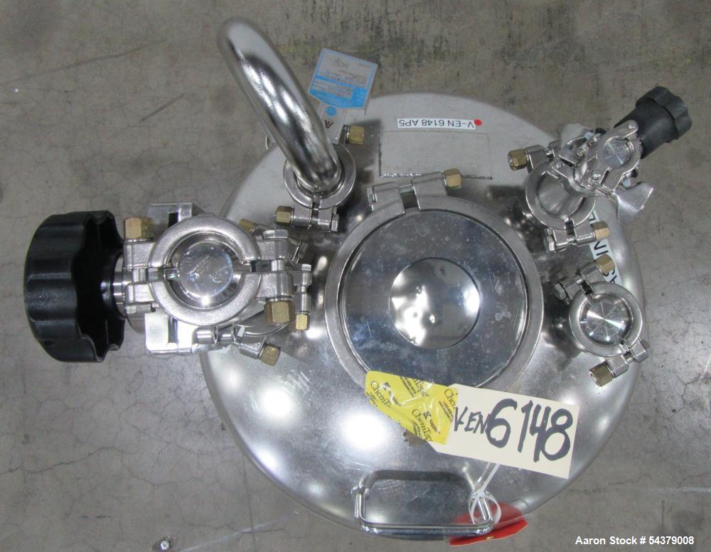 Sanitary Process Tank – Stainless Steel Jacketed Pressure Vessel