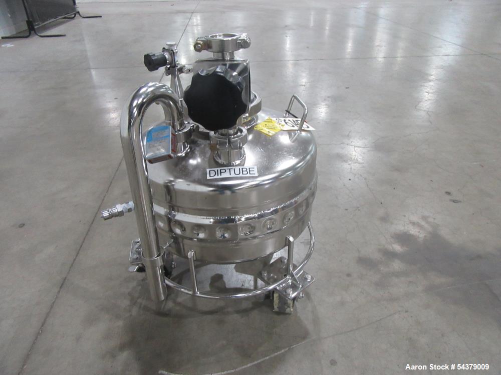 Compact Jacketed Tank – Alloy Products 31.8 Liter Vessel