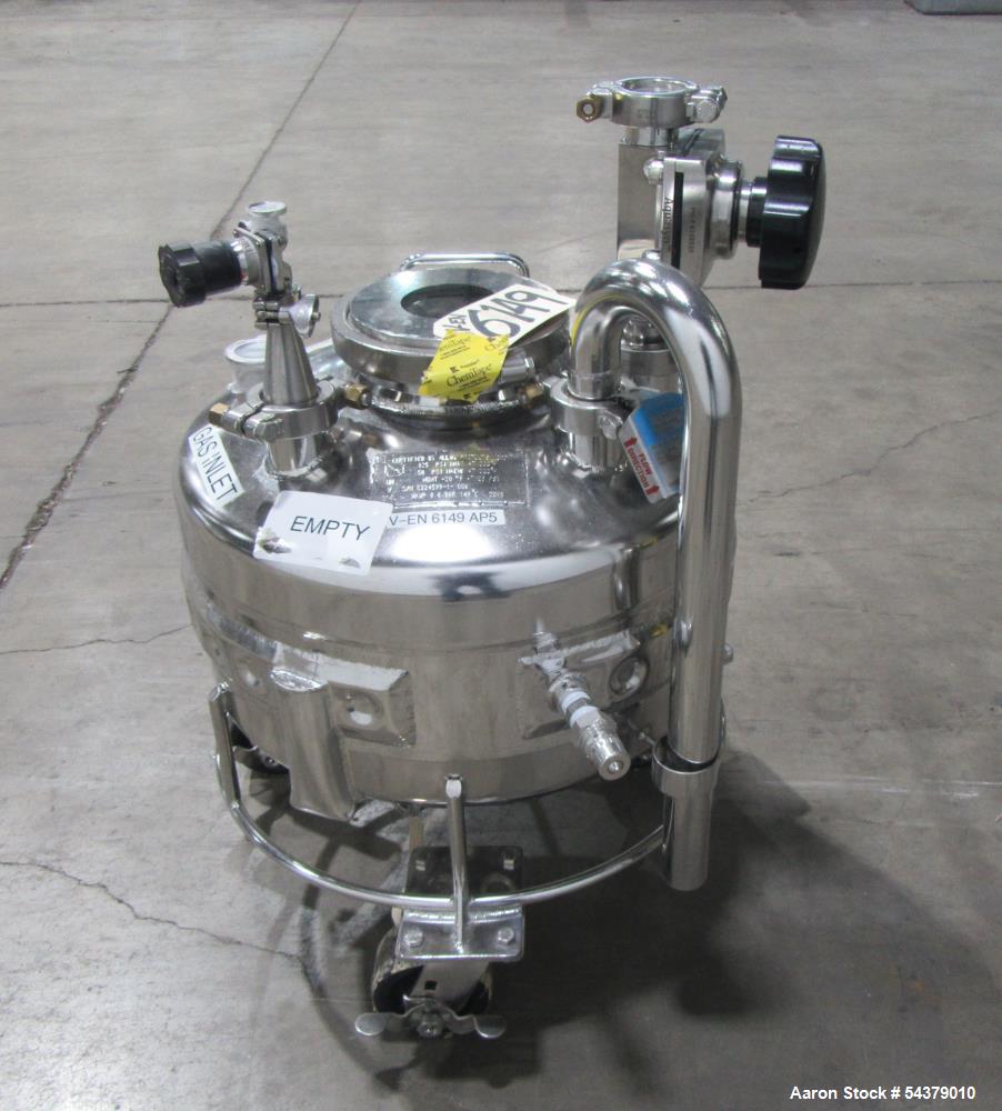 Used Pressure Vessel for Lab & Pilot Use – Stainless Steel Tank