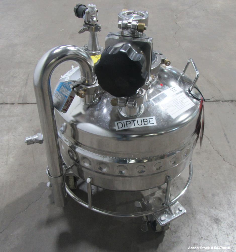 Used Pressure Vessel for Lab & Pilot Use – Stainless Steel Tank