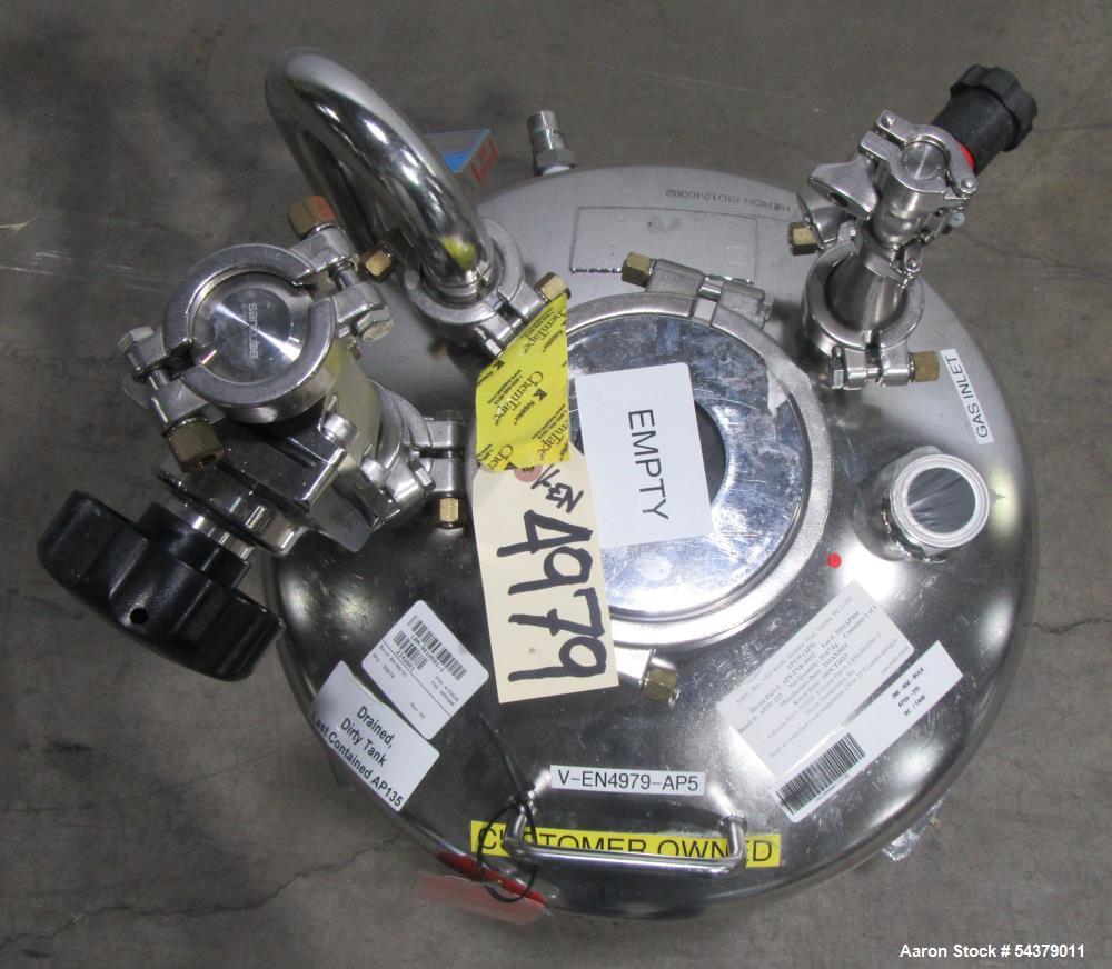 Alloy Products 8.4 Gallon Jacketed Vessel – 316L Stainless Steel Tank with Casters