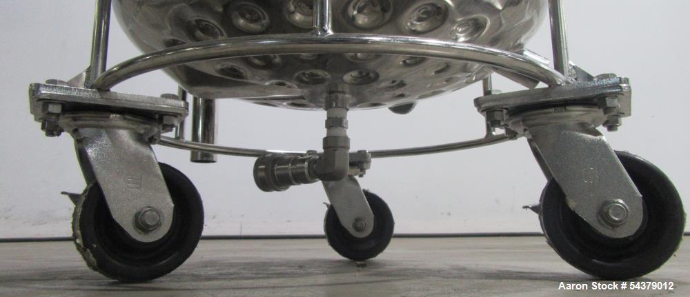 Used 31.8 Liter Stainless Steel Process Tank – Dual Jacket Pressure Vessel