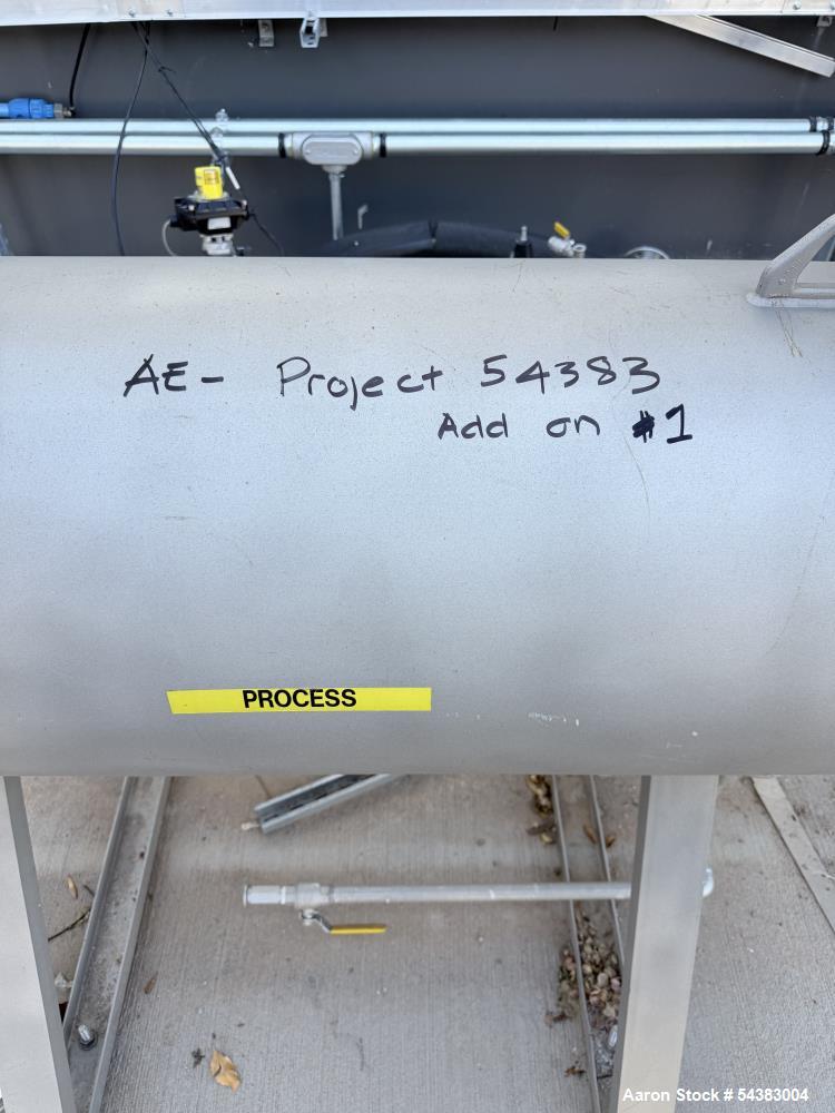 Used Altam Process Stainless steel Tank. Approximately 100 gallon.