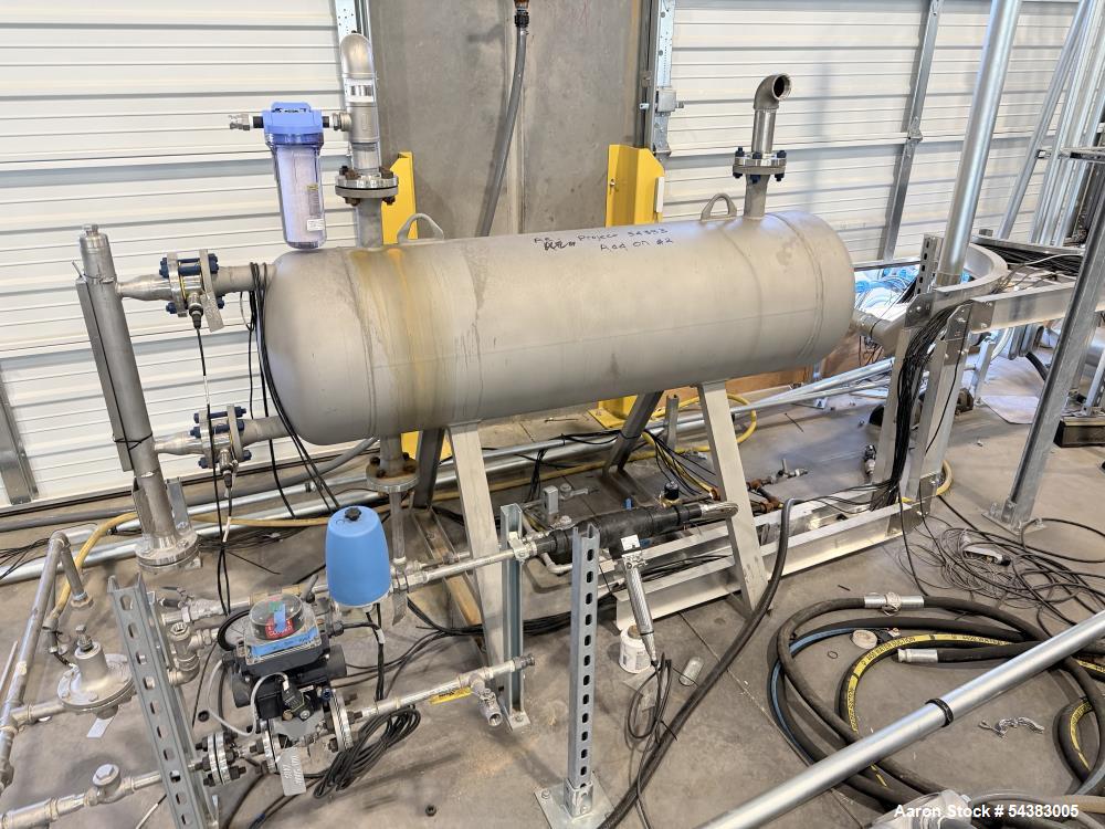 Used Altam Process Tank, Stainless steel,  Approximately 100 gallon.