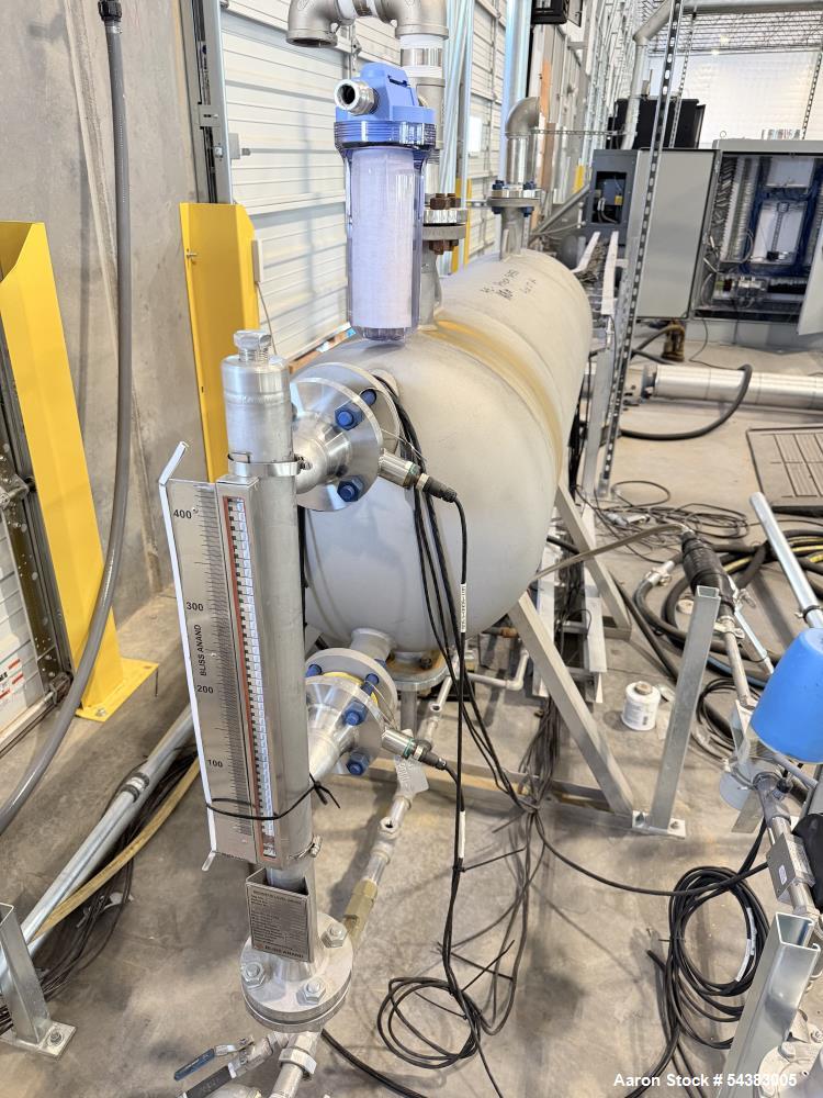 Used Altam Process Tank, Stainless steel,  Approximately 100 gallon.