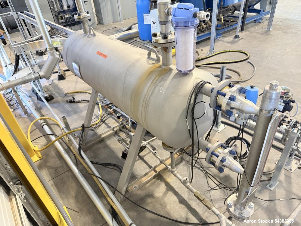 Used Altam Process Tank, Stainless steel,  Approximately 100 gallon.