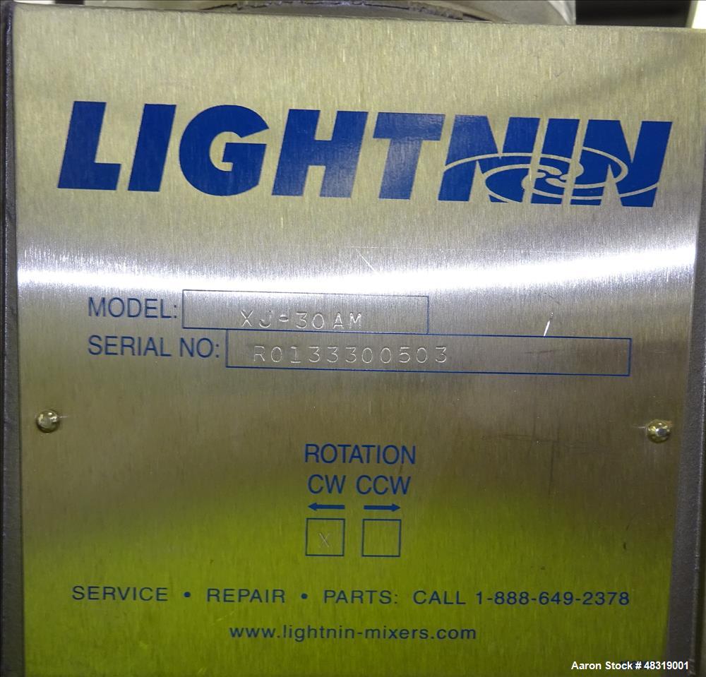 Used Perma-San Mix Tank, Model 60 Gallon OVS, 60 Gallon, 316 Stainless Steel, V