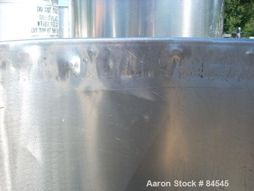 Used 120 Gallon Stainless Steel Tank 