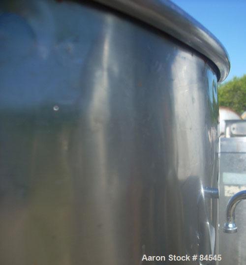Used 120 Gallon Stainless Steel Tank 