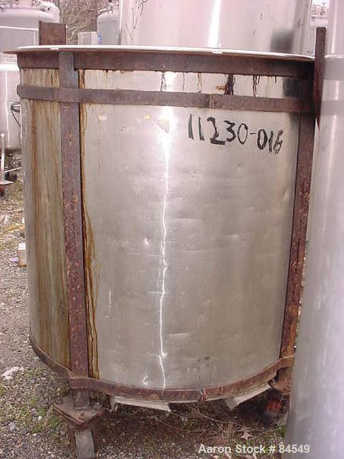 Used 200 Gallon Stainless Steel Tank 