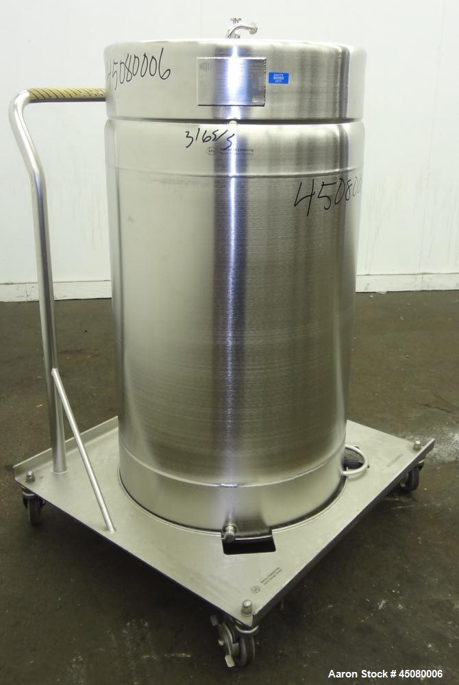 Used 200 Liter Stainless Steel Alfred Bolz Pressure Tank