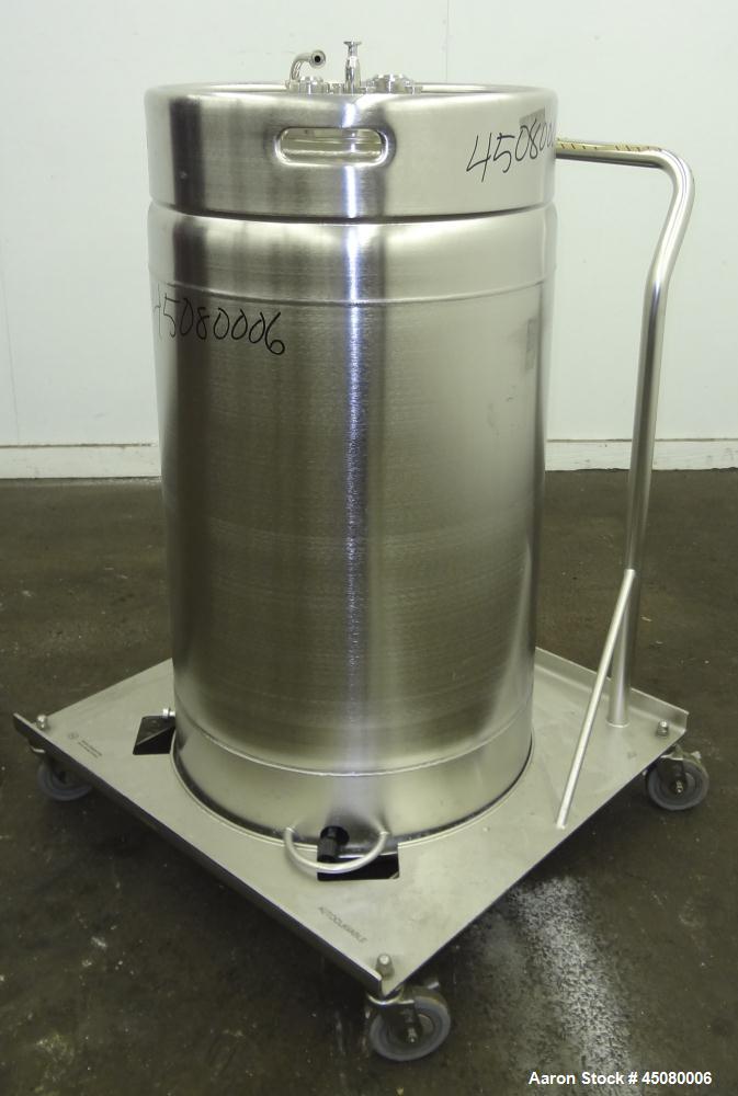 Used 200 Liter Stainless Steel Alfred Bolz Pressure Tank