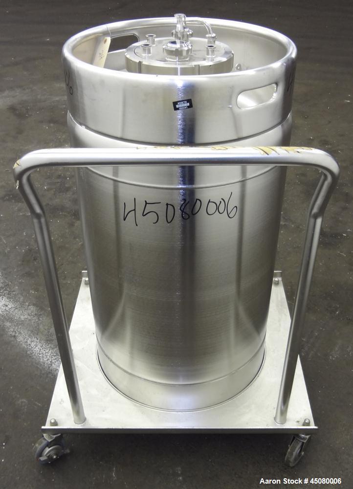 Used 200 Liter Stainless Steel Alfred Bolz Pressure Tank
