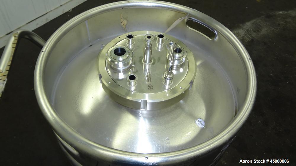 Used 200 Liter Stainless Steel Alfred Bolz Pressure Tank