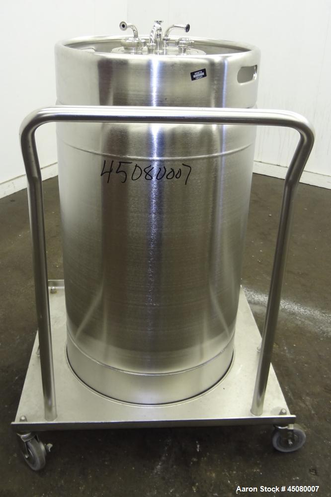 Used 200 Liter Stainless Steel Alfred Bolz Pressure Tank