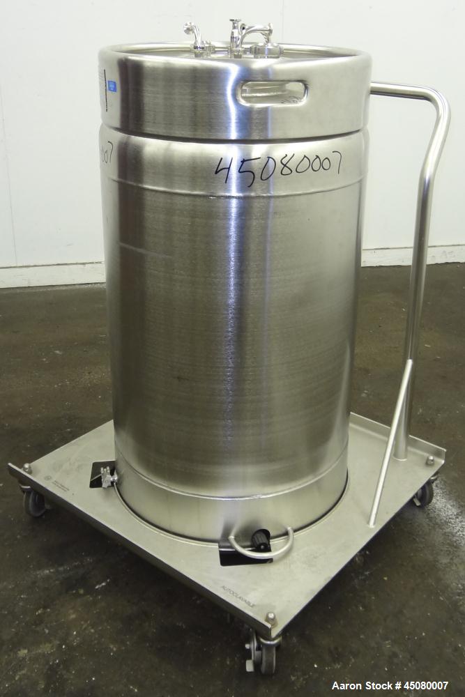 Used- 200 Liter Stainless Steel Alfred Bolz Pressure Tank