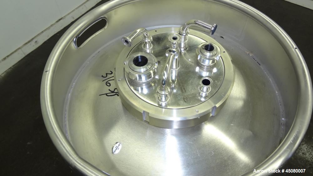 Used 200 Liter Stainless Steel Alfred Bolz Pressure Tank