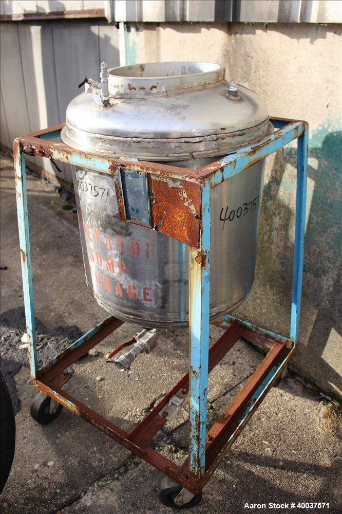 Used 50 Gallon Stainless Steel Allcraft Pressure Tank