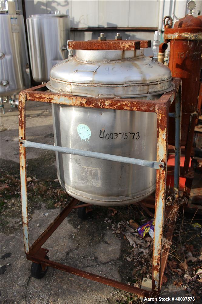 Used 50 Gallon Stainless Steel Allcraft Pressure Tank