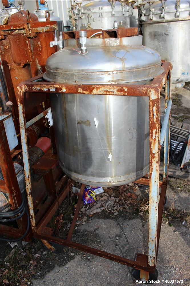 Used 50 Gallon Stainless Steel Allcraft Pressure Tank