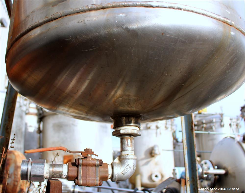 Used 50 Gallon Stainless Steel Allcraft Pressure Tank