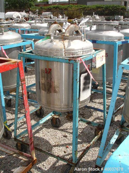 Used 50 Gallon Stainless Steel Allcraft Pressure Tank
