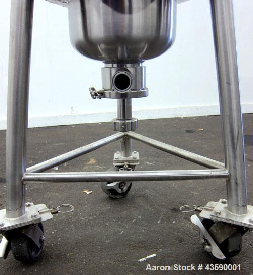 Used- 50 Liter Stainless Steel Allegheny Bradford Pressure Tank