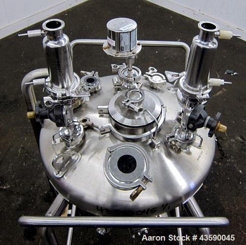 Used 65 Liter Stainless Steel Allegheny Bradford Coned Pressure Tank