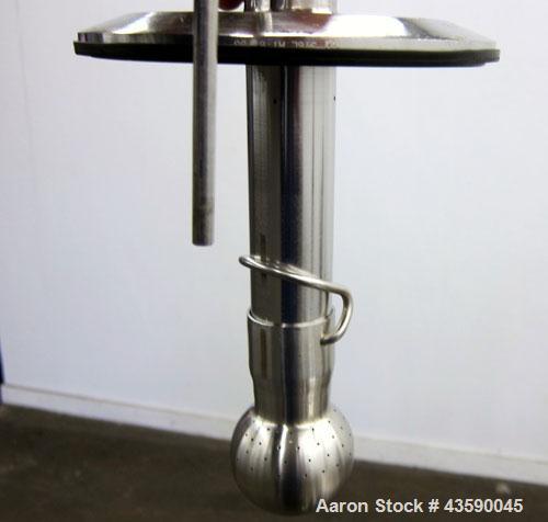 Used 65 Liter Stainless Steel Allegheny Bradford Coned Pressure Tank
