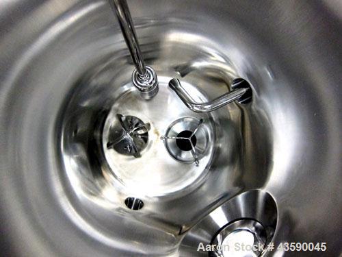 Used 65 Liter Stainless Steel Allegheny Bradford Coned Pressure Tank
