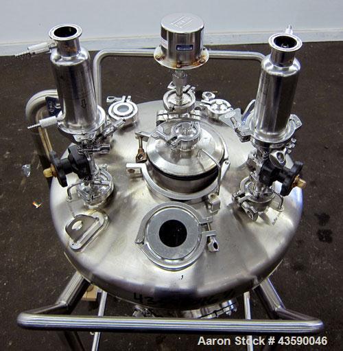 Used 65 Liter Stainless Steel Allegheny Bradford Coned Pressure Tank