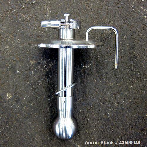 Used 65 Liter Stainless Steel Allegheny Bradford Coned Pressure Tank