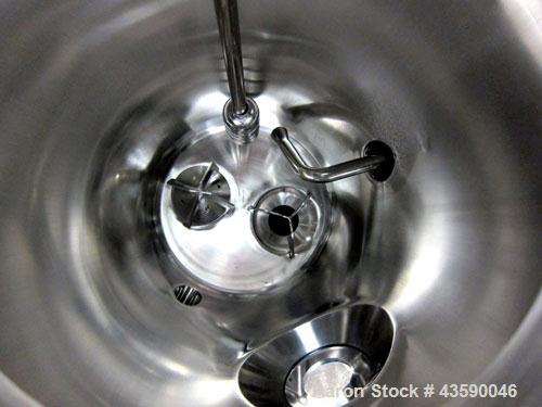 Used 65 Liter Stainless Steel Allegheny Bradford Coned Pressure Tank