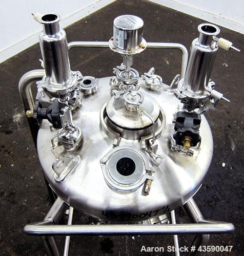 Used 65 Liter Stainless Steel Allegheny Bradford Coned Pressure Tank