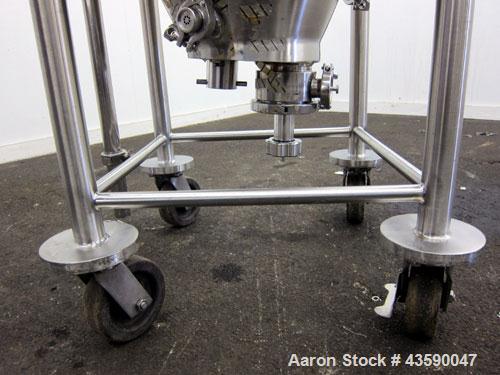 Used 65 Liter Stainless Steel Allegheny Bradford Coned Pressure Tank
