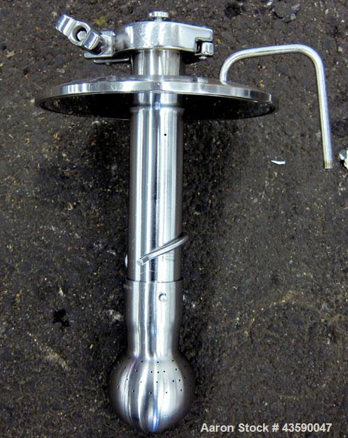 Used 65 Liter Stainless Steel Allegheny Bradford Coned Pressure Tank