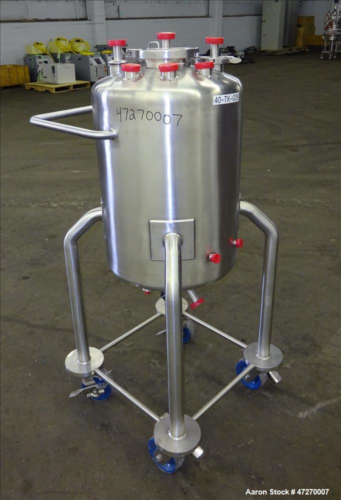 Used Allegheny Bradford Pressure Tank, Approximate 21 Gallons (80 Liters), 316