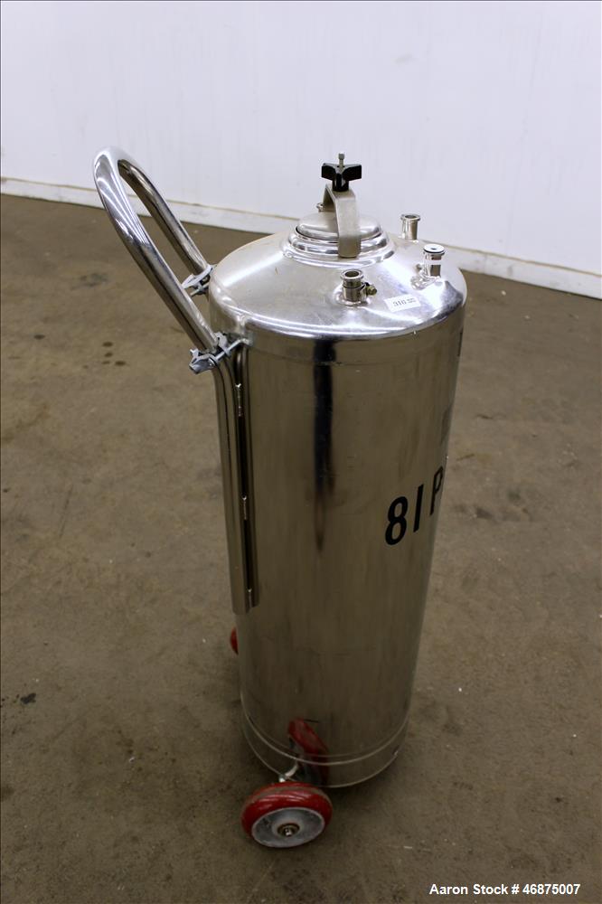 Used- Alloy Products Tank, 60 Liter (15.8 Gallons)