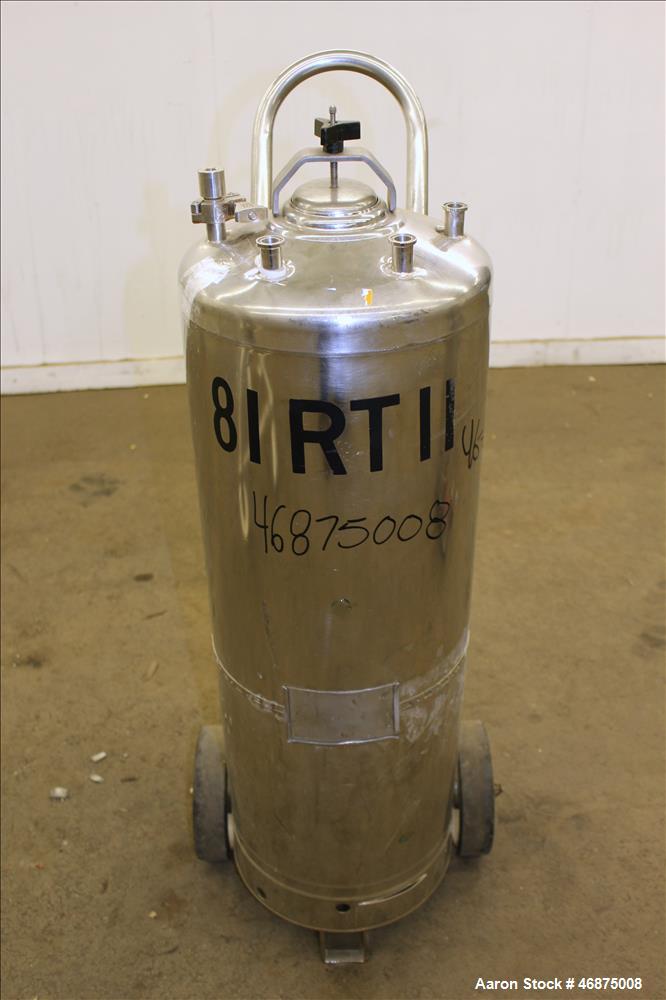 Used- Alloy Products Tank, 60 Liter (15.8 Gallons)