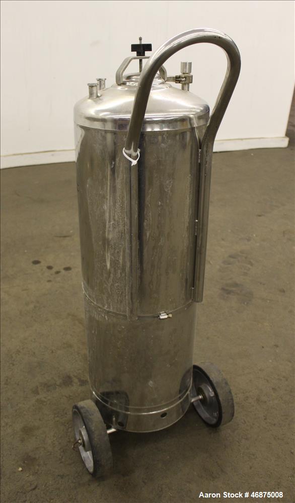 Used- Alloy Products Tank, 60 Liter (15.8 Gallons)