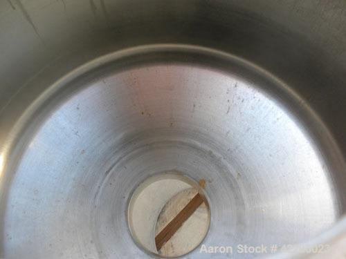 Used 25 Gallon Stainless Steel Alloy Products Pressure Tank