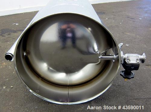 Used Alloy Products Pressure Tank, 33 Gallon, 316L Stainless Steel, Vertical. 17.71” Diameter x 29” straight side. Dished top and bottom. Internal rated 50 psi at -20 to 350 degrees F. Openings top (...