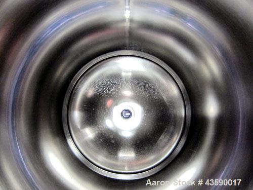 Used Alloy Products Pressure Tank, 33 Gallon, 316L Stainless Steel, Vertical. 17.71” Diameter x 29” straight side. Dished top and bottom. Internal rated Full Vacuum to 85 psi at -20 to 350 degrees F....