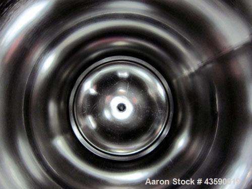 Used Alloy Products Pressure Tank, 33 Gallon, 316L Stainless Steel, Vertical. 17.71” Diameter x 29” straight side. Dished top and bottom. Internal rated Full Vacuum to 85 psi at -20 to 350 degrees F....