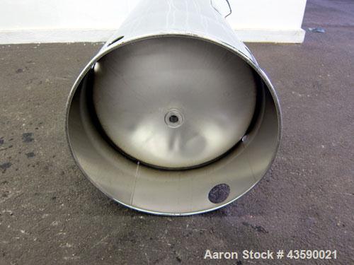 Used 33 Gallon Stainless Steel Alloy Products Pressure Tank