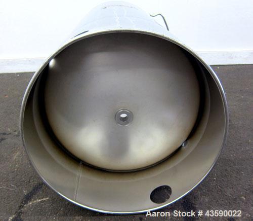 Used- 33 Gallon Stainless Steel Alloy Products Pressure Tank