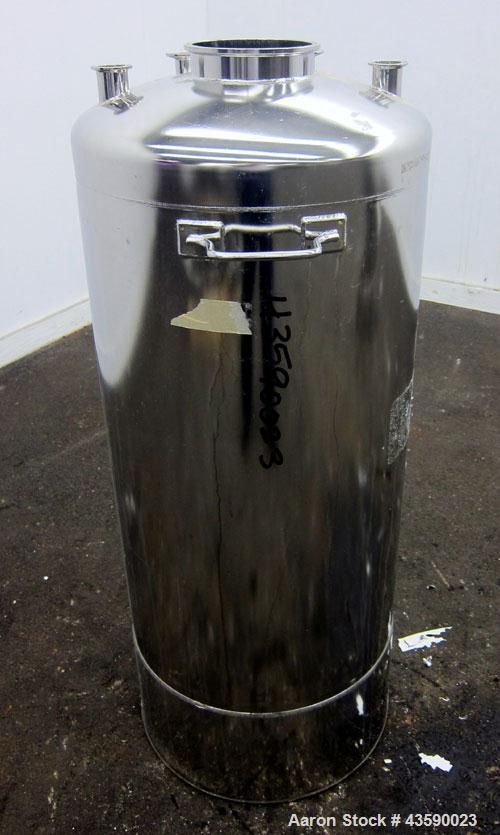 Used 33 Gallon Stainless Steel Alloy Products Pressure Tank